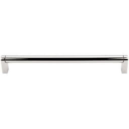 8-13/16" Asbury Pennington Bar Pull, Polished Nickel