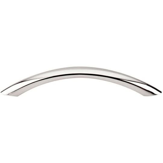 5-1/16" Asbury Nouveau Bow Pull, Polished Nickel