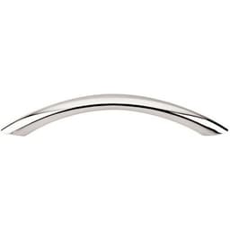 5-1/16" Asbury Nouveau Bow Pull, Polished Nickel