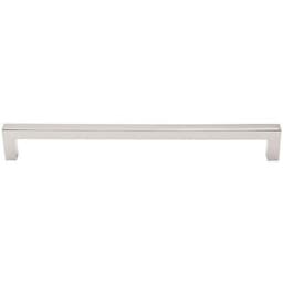 8-13/16" Asbury Square Bar Pull, Polished Nickel