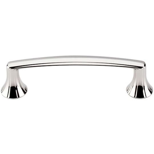 3-3/4" Asbury Rue Pull, Polished Nickel