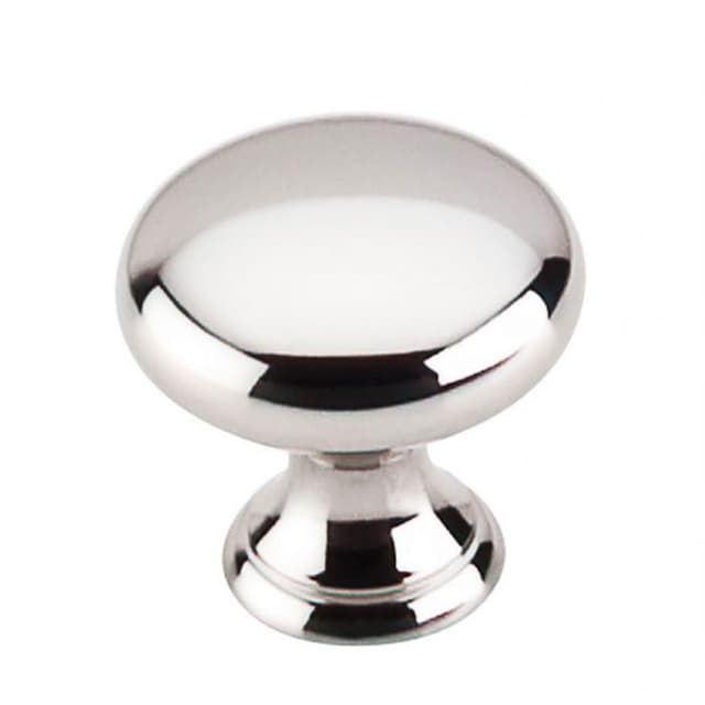 15/16" Asbury Mushroom Knob, Polished Nickel