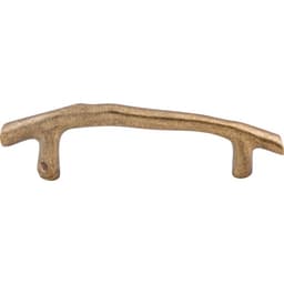 3-1/2" Aspen Twig Pull, Light Bronze