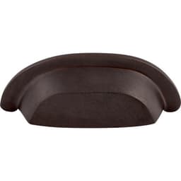 3" Aspen Cup Pull, Mahogany Bronze