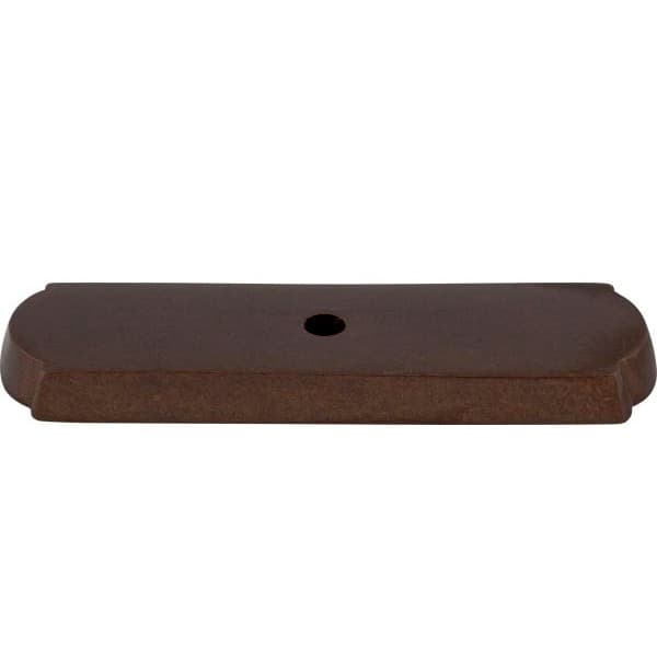 RECT BCKPLT 2 1/2" MHGNY BRNZ, M1433
