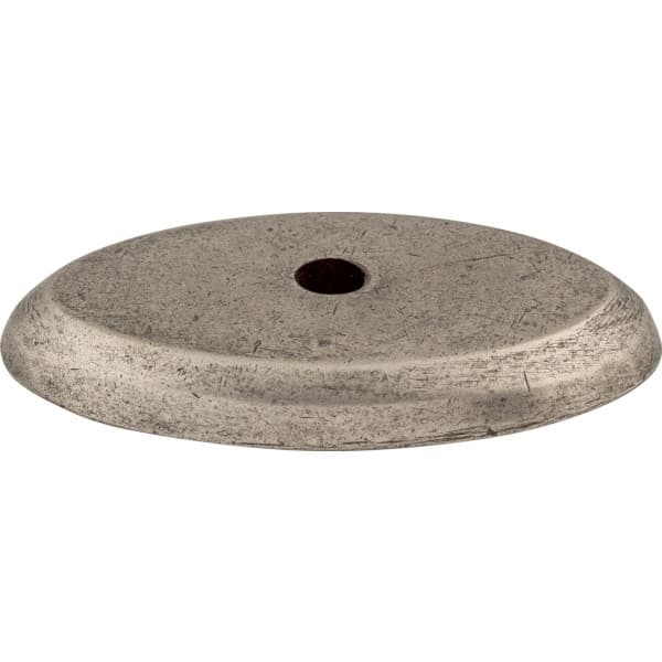 OVL BCKPLT 1 1/2" SILICON BRNZ LT, M1435