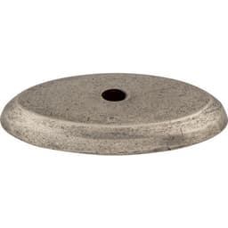 OVL BCKPLT 1 1/2" SILICON BRNZ LT, M1435