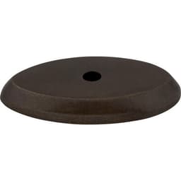 OVL BCKPLT 1 1/2" MED BRNZ, M1437