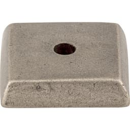 7/8" Aspen Knob Backplate, Silicon Bronze Light