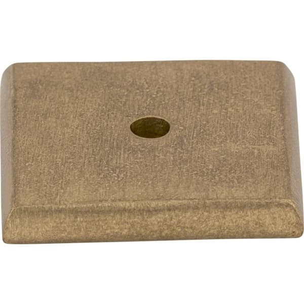 SQR BCKPLT 1 1/4" LT BRNZ, M1451