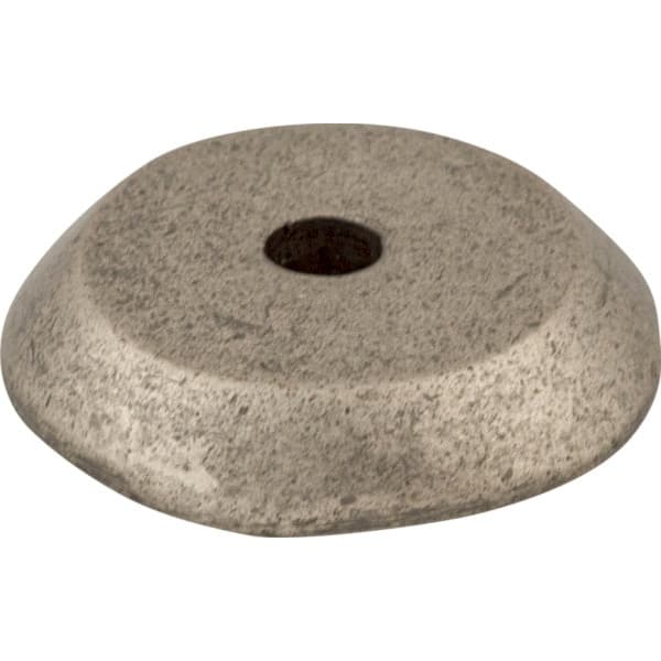 RND BCKPLT 7/8" SILICON BRNZ LT, M1455