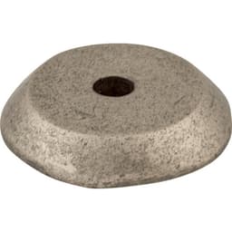 RND BCKPLT 7/8" SILICON BRNZ LT, M1455