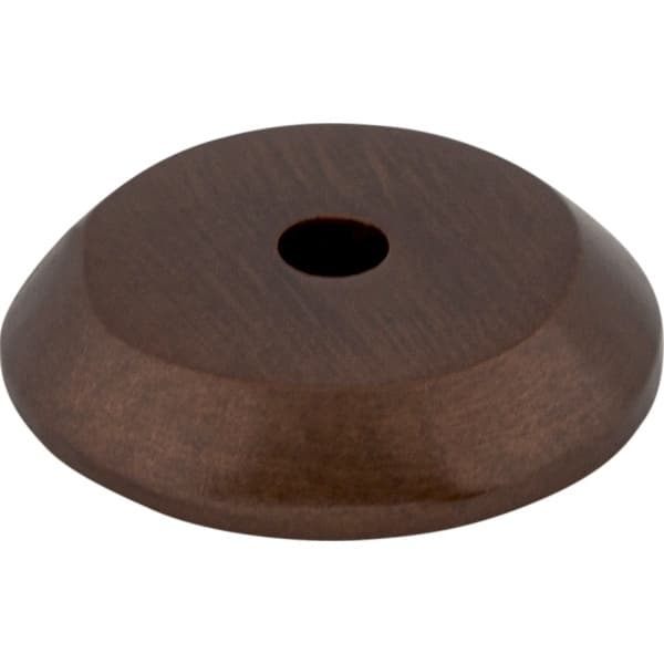 RND BCKPLT 7/8" MHGNY BRNZ, M1458