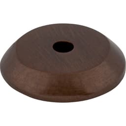 RND BCKPLT 7/8" MHGNY BRNZ, M1458