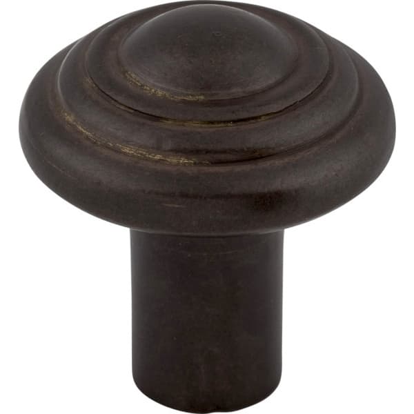1-1/4" Aspen Button Knob, Medium Bronze