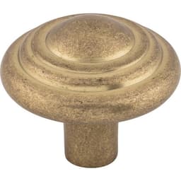 1-3/4" Aspen Button Knob, Light Bronze