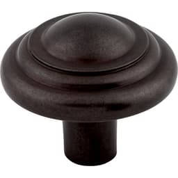 1-3/4" Aspen Button Knob, Medium Bronze
