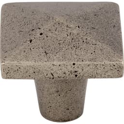 1-1/2" Aspen Square Knob, Silicon Bronze Light