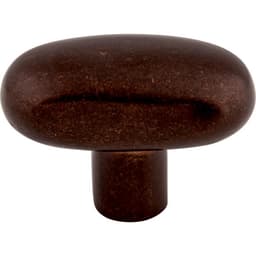 2" Aspen Large Potato Knob, Mahogany Bronze