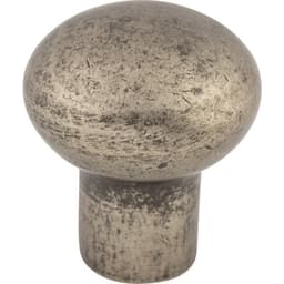 7/8" Aspen Round Knob, Silicon Bronze Light