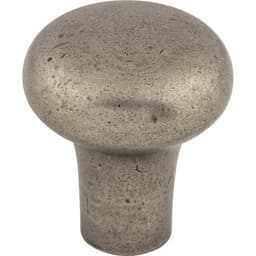 1-1/8" Aspen Round Knob, Silicon Bronze Light