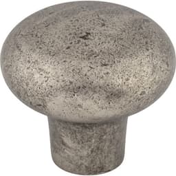 1-3/8" Aspen Round Knob, Silicon Bronze Light