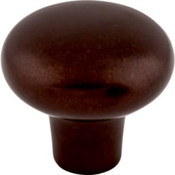1-3/8" Aspen Round Knob, Mahogany Bronze