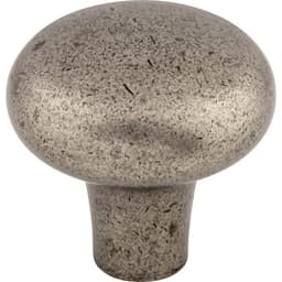 1-5/8" Aspen Round Knob, Silicon Bronze Light