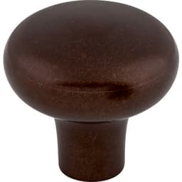 1-5/8" Aspen Round Knob, Mahogany Bronze
