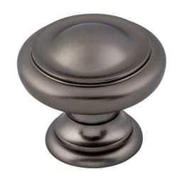 1-1/8" Nouveau Dome Knob, Ash Gray