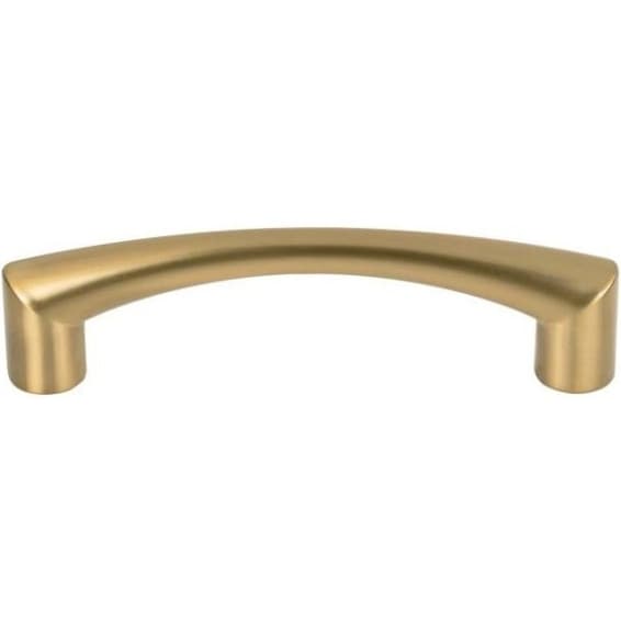 3-3/4" Nouveau Hidra Arch Pull, Honey Bronze