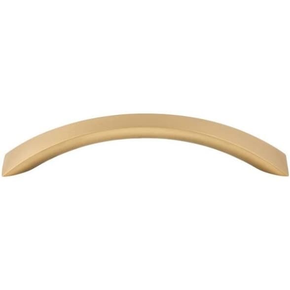 5-1/16" Nouveau Crescent Flair Arch Pull, Honey Bronze