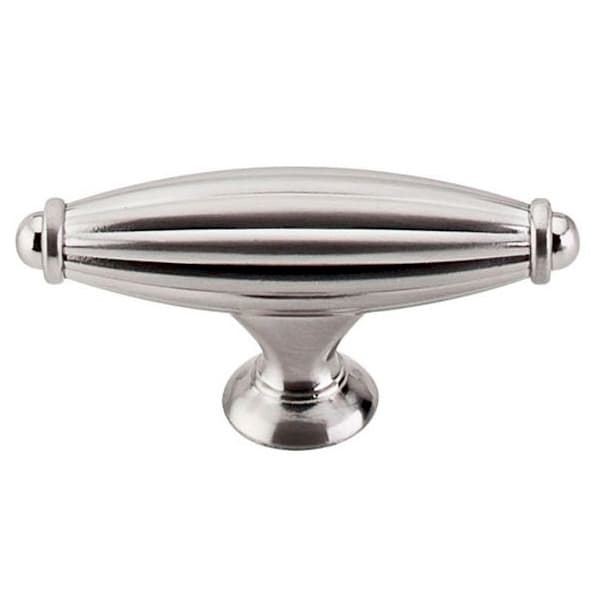 2-5/8" Tuscany T-Handle Knob, Brushed Satin Nickel