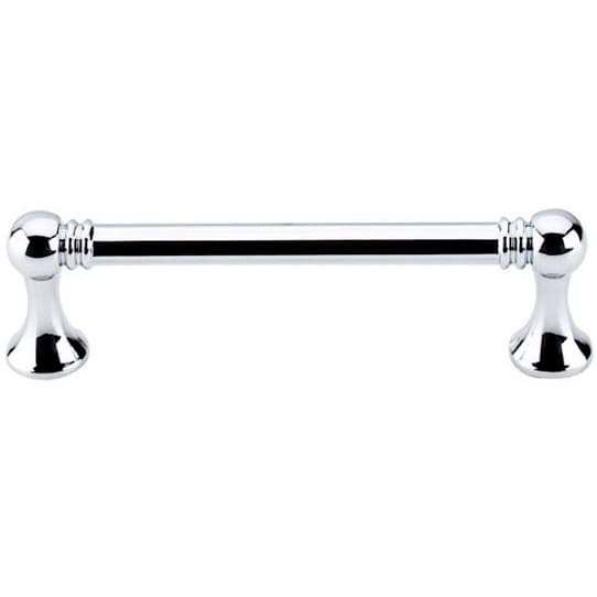 3-3/4" Edwardian Grace Pull, Polished Chrome
