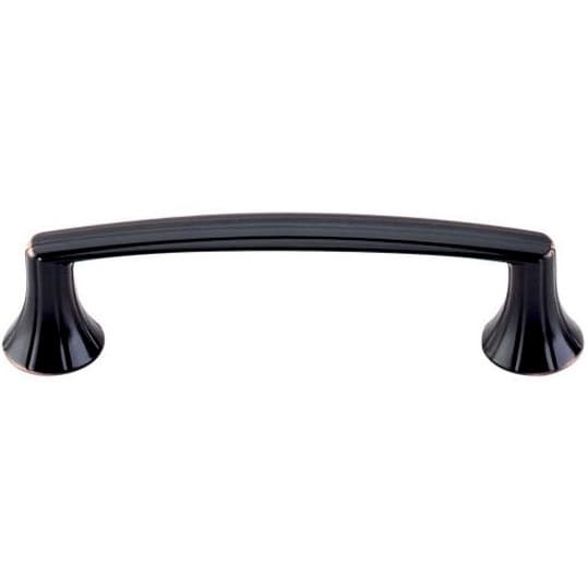 3-3/4" Edwardian Rue Pull, Tuscan Bronze