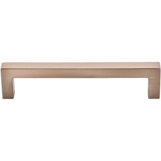 5-1/16" Nouveau Square Bar Pull, Brushed Bronze