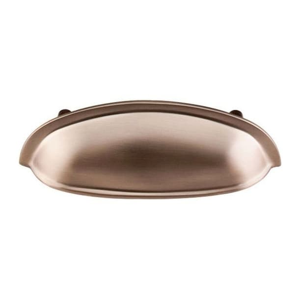3" Somerset Cup Pull, Brushed Bronze