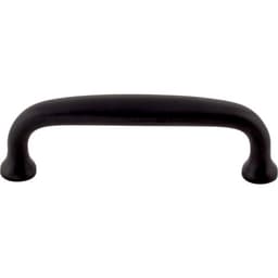 3" Dakota Charlotte Pull, Flat Black