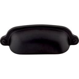 2-9/16" Dakota Charlotte Cup Pull, Flat Black