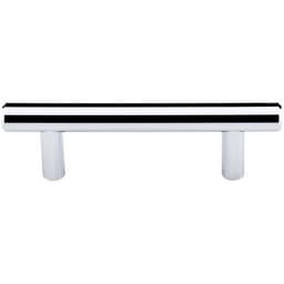 3" Hopewell Bar Pull, Polished Nickel, 4-9/16" Length