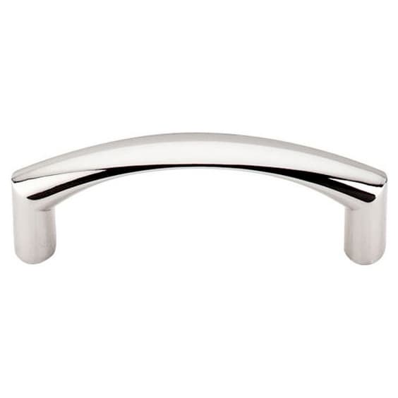 3" Nouveau Griggs Pull, Polished Nickel
