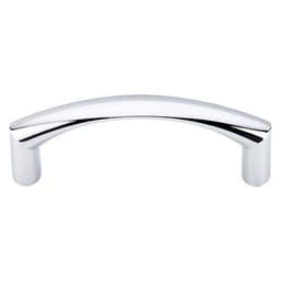 3" Nouveau Griggs Pull, Polished Chrome