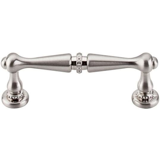 3" Edwardian Handle Pull, Brushed Satin Nickel