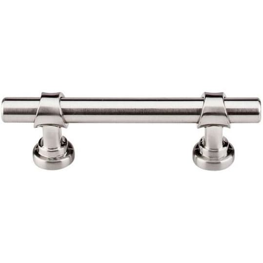 3" Asbury Bit Pull, Brushed Satin Nickel