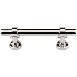 3" Asbury Bit Pull, Polished Nickel