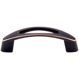 3" Nouveau Verona Pull, Tuscan Bronze
