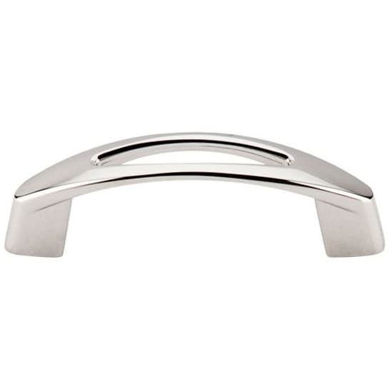 3" Nouveau Verona Pull, Polished Nickel