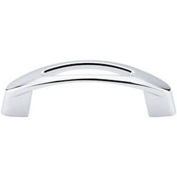 3" Nouveau Verona Pull, Polished Chrome