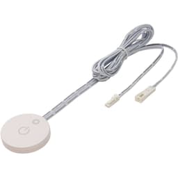 PowerSync Wired Controller On/Off/Touch Dimmer, Surface-Mounted, Nickel