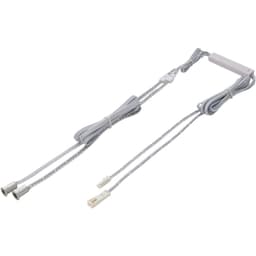 PowerSync Wired Double Door Sensor, Nickel